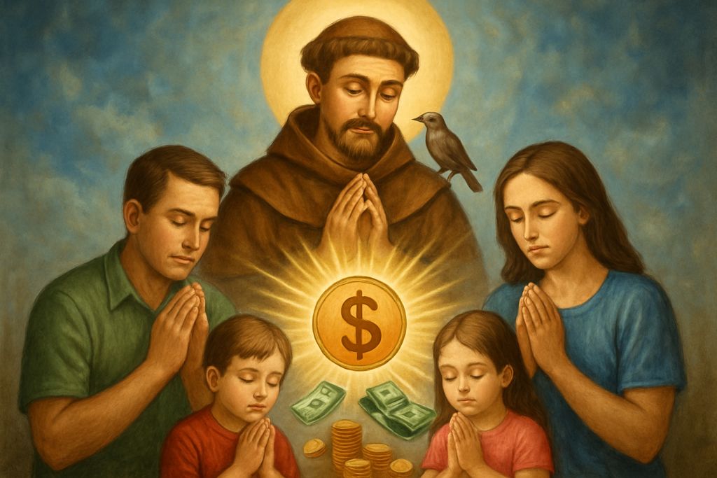 Preghiera a San Francesco Per il Denaro e la Famiglia