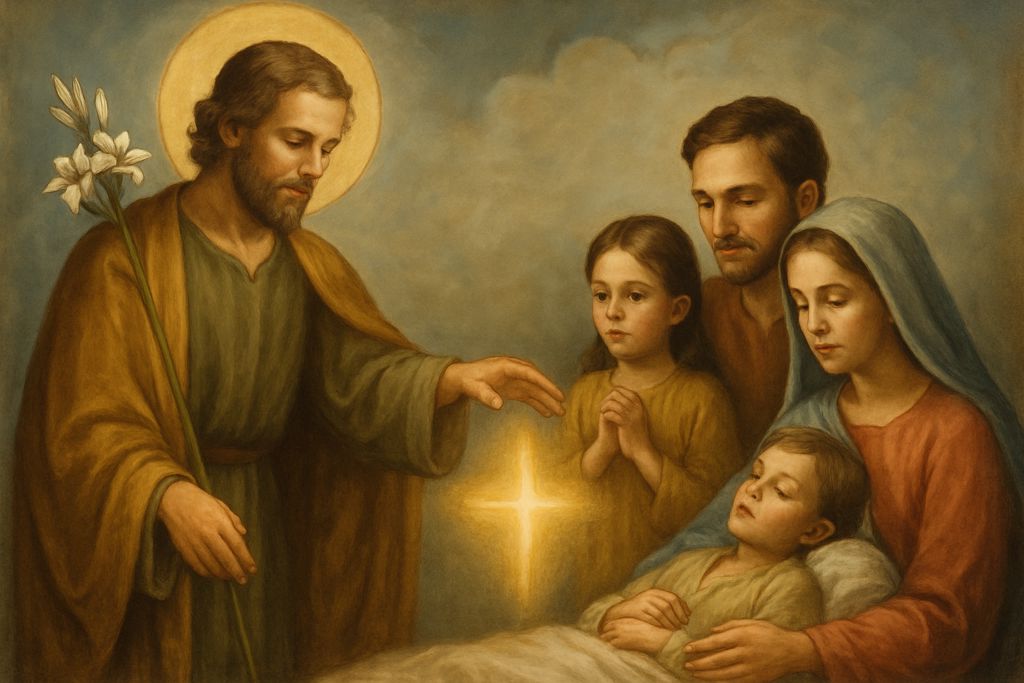 Preghiera a San Giuseppe per la Famiglia e la Salute