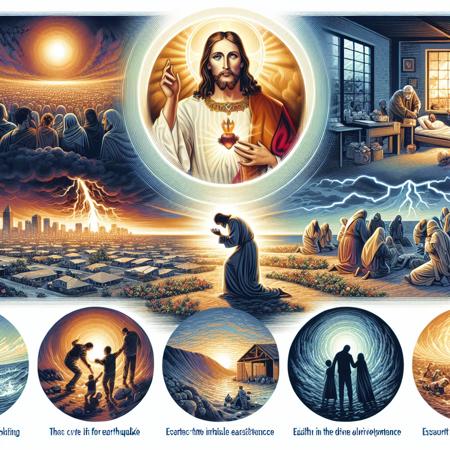 Preghiera di implorazione a Gesu Cristo per l'aiuto dei terremotati