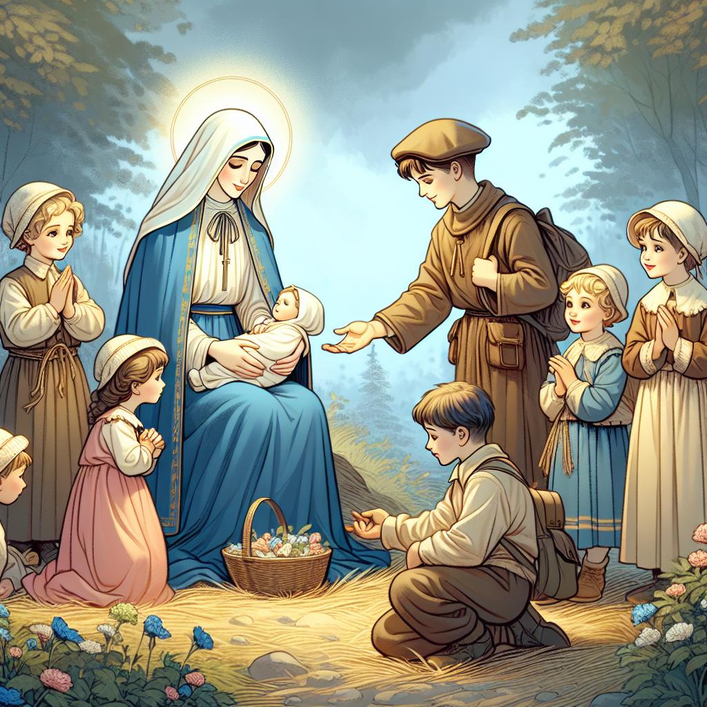 Preghiera alla Madonna di Fatima per la pace nel cuore dei figli