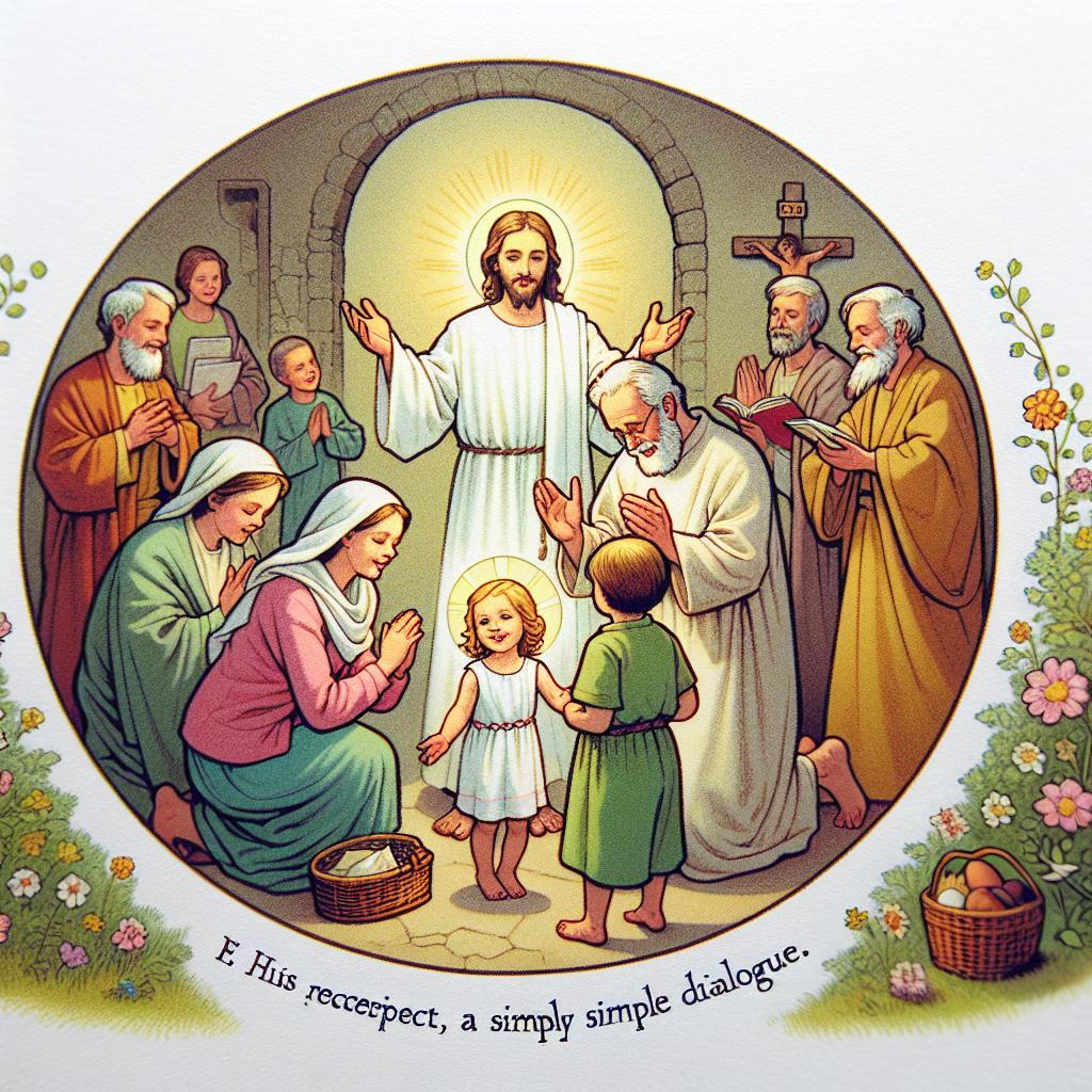 Preghiera a Gesu Risorto per la serenità dei figli nella famiglia