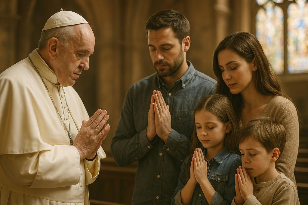 Preghiera a Papa Francesco per la Protezione della Famiglia