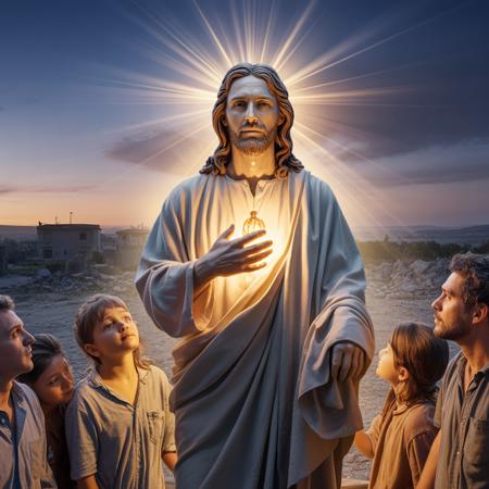 Preghiera a Gesù Cristo per le Vittime delle Guerre e il Ritorno alla Felicità