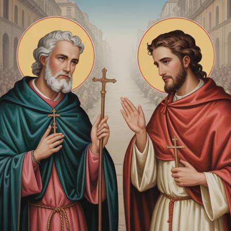 Preghiera a Filippo e Giacomo Apostoli per il Perdono tra Fratelli