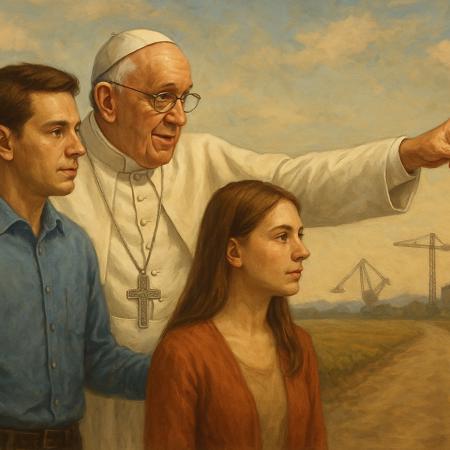 Preghiera a Papa Francesco per il Lavoro dei Figli