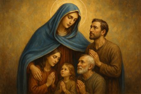 Preghiera di Invocazione per la Fiducia nella Madonna in Famiglia