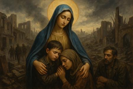 Salmo di Fiducia alla Madonna per le Vittime delle Guerra e la Pace