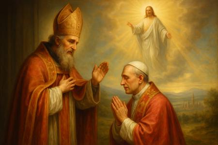 Preghiera a Sant'Agostino per Papa Leone XIV