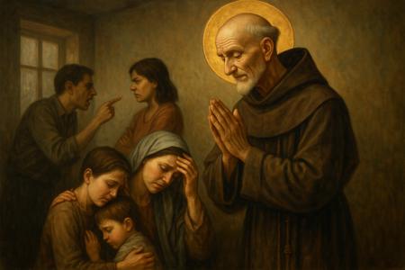 Supplica a San Bernardino da Siena per la Risoluzione dei Conflitti Familiari