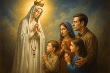 Preghiera del Rosario alla Madonna di Fatima per la Conversione della Famiglia