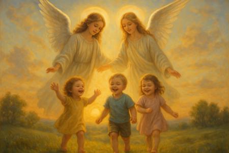 Preghiera di Lode Mattutina agli Angeli per la Felicità dei Bambini
