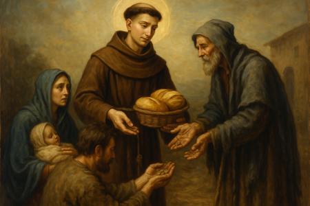 Preghiera di Offerta a Sant'Antonio per il Sostentamento dei Poveri