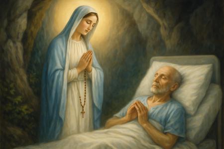 Preghiera di Intercessione alla Madonna di Lourdes per i Malati Terminali