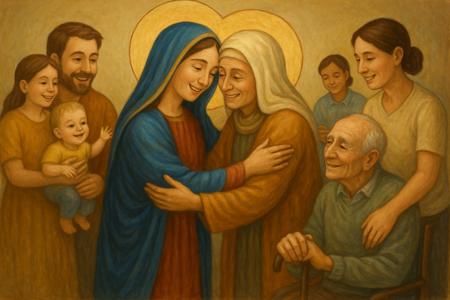 Preghiera a Maria della Visitazione per la Gioia nel Servizio ai Fratelli e ai Bisognosi