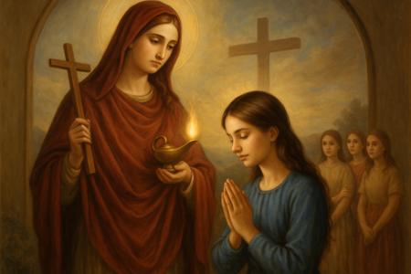 Preghiera Personale a Santa Petronilla per le Giovani Donne nella Vita Cristiana