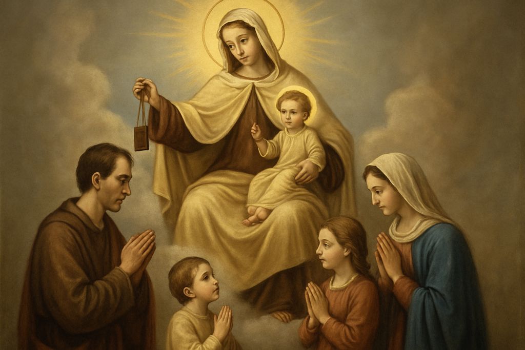 Benedizione della Famiglia alla Madonna del Carmelo
