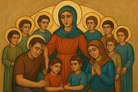 Novena a Santa Sinforosa e figli per le Famiglie