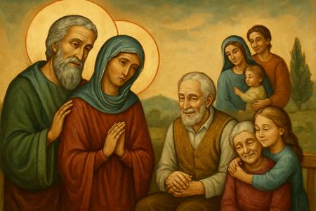 Preghiera ai Santi Gioacchino e Anna per i Nonni