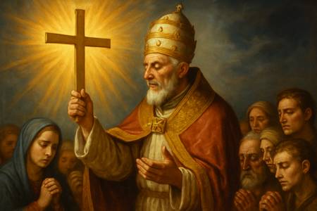 Invocazione a San Celestino I Papa per la Fede