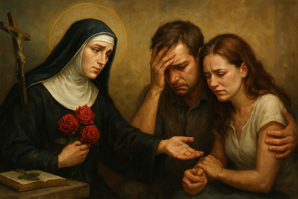 Supplica a Santa Rita per le Coppie in Crisi