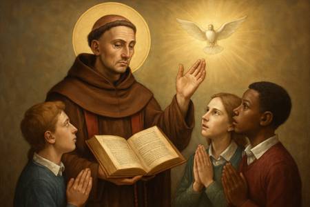 Invocazione a San Bonaventura prima di un Esame