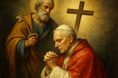 Atto di Fede con San Pietro per il Santo Padre