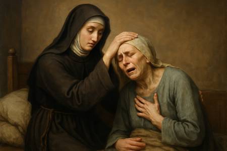 Lamento a Santa Liduina di Schiedam per i Malati Cronici