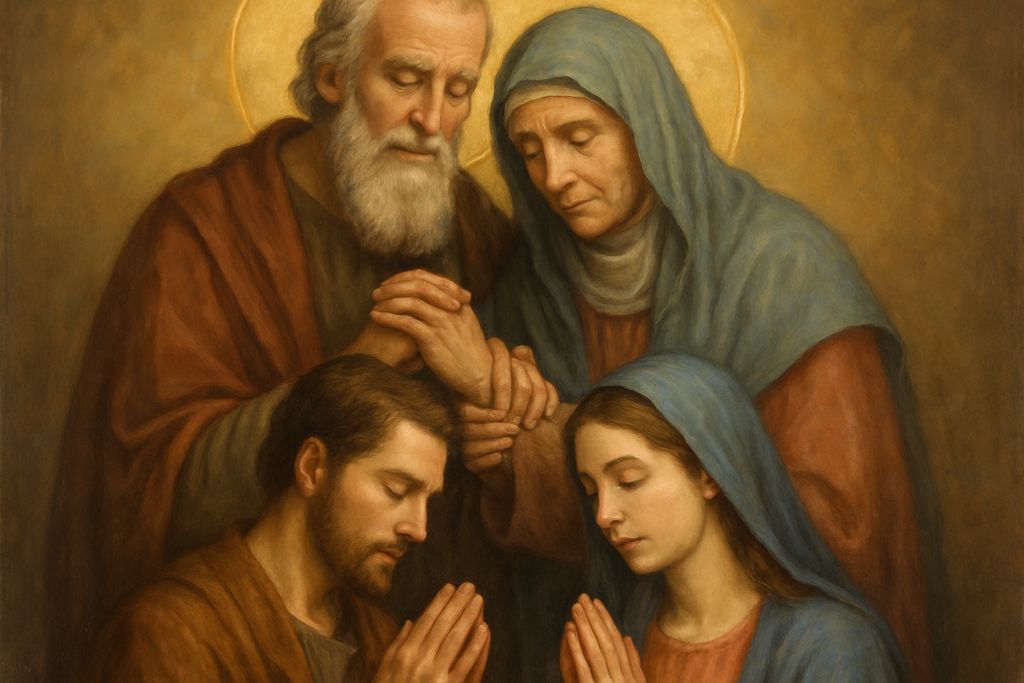 Intercessione ai Santi Gioacchino e Anna per i Genitori