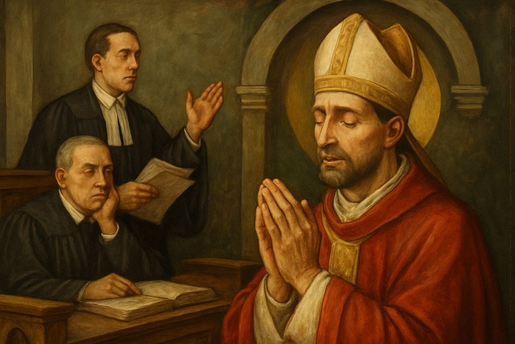 Preghiera a San Tommaso Becket per Avvocati e Magistrati