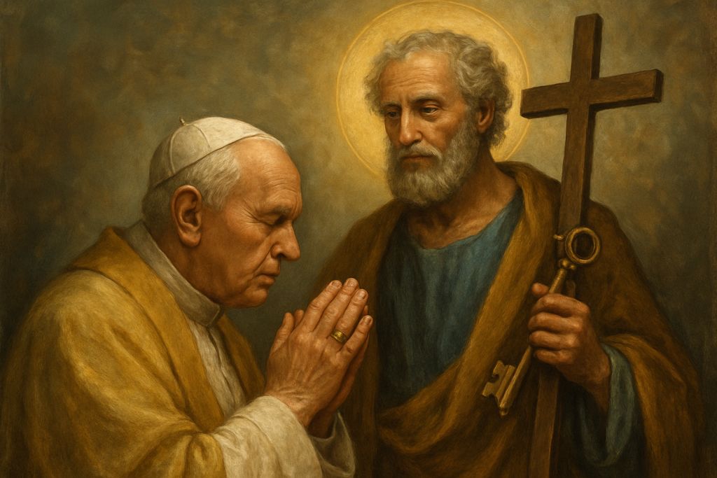 Preghiera per il Papa a San Pietro Apostolo