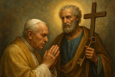 Preghiera per il Papa a San Pietro Apostolo