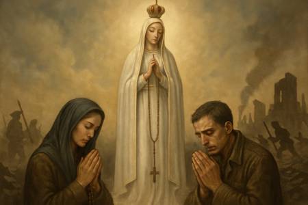 Rosario alla Madonna di Fatima per i Popoli in Conflitto