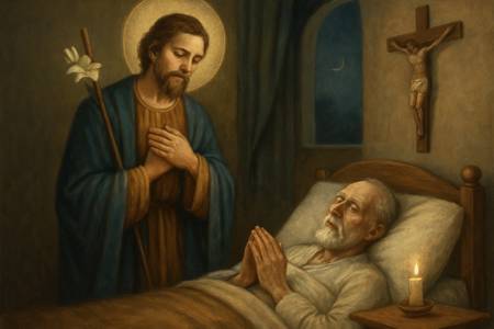Preghiera a San Giuseppe per la Buona Morte dei Malati Terminali