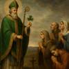 Lode alla Trinità con San Patrizio d'Irlanda