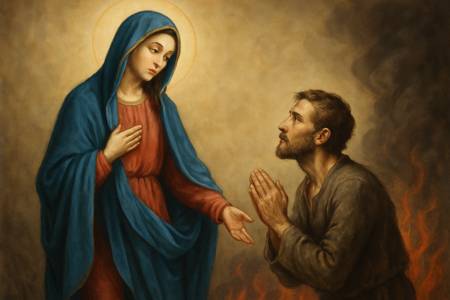 Preghiera alla Madonna degli Angeli per la Conversione dei Peccatori