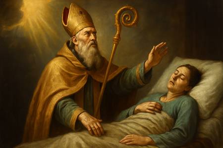 Invocazione a Sant'Aspreno di Napoli per il Sollievo dei Malati