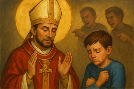 Invocazione a San Tommaso Becket per la forza delle vittime di bullismo