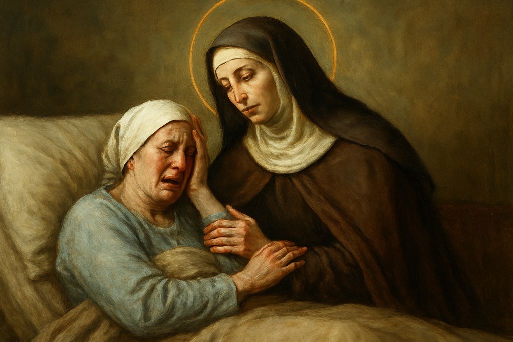 Lamento a Santa Liduina di Schiedam per la sofferenza dei malati cronici