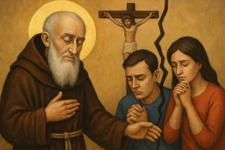 Intercessione a San Leopoldo Mandić per la riconciliazione dei coniugi separati