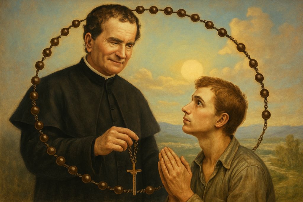 Coroncina a San Giovanni Bosco per la speranza dei giovani disoccupati