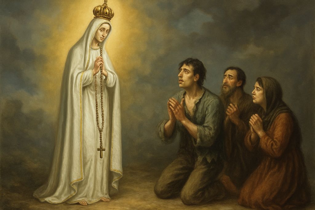 Rosario alla Madonna di Fatima per la conversione dei peccatori