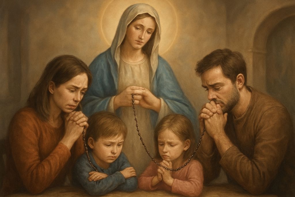 Rosario Condiviso alla Madonna per le situazioni familiari complesse