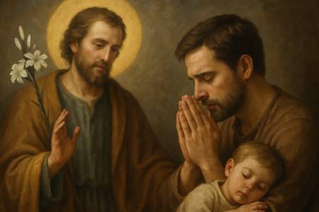 Preghiera personale a San Giuseppe per la saggezza nelle decisioni dei papà