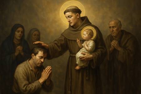 Benedizione con Sant'Antonio da Padova per ritrovare la fede smarrita