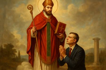 Supplica a San Tommaso Becket per la rettitudine dei politici