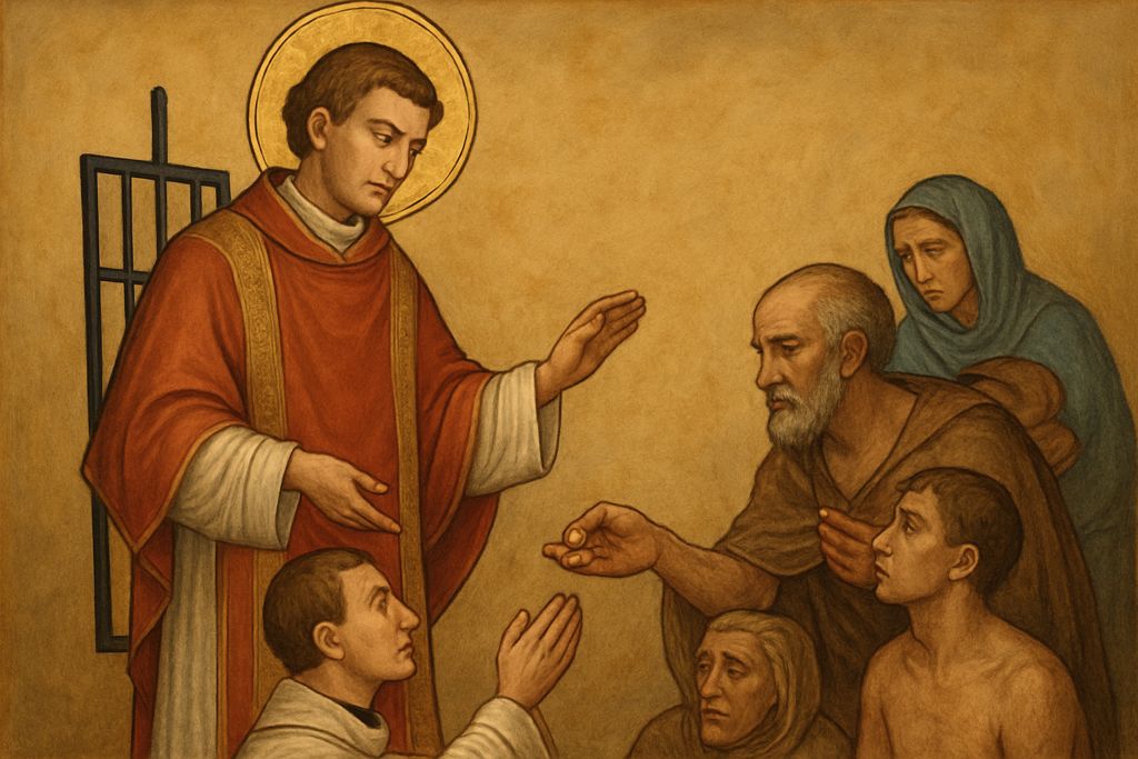 Invocazione a San Lorenzo per la carità dei diaconi
