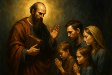 Preghiera intensa a San Paolo per la conversione della famiglia