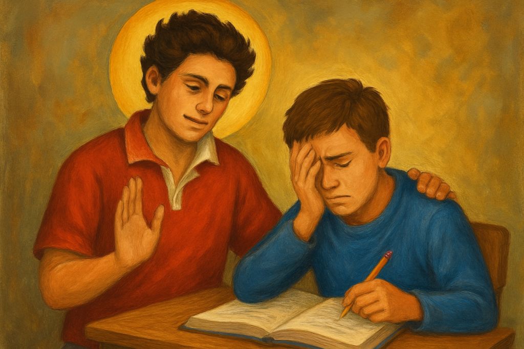 Dialogo semplice con il Beato Carlo Acutis per gli studenti in difficoltà