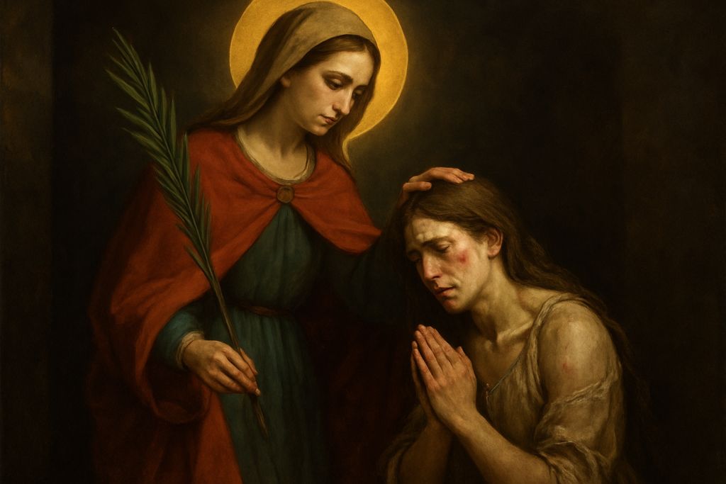 Supplica a Sant'Agata per la forza delle donne vittime di violenza