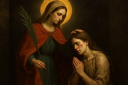 Supplica a Sant'Agata per la forza delle donne vittime di violenza